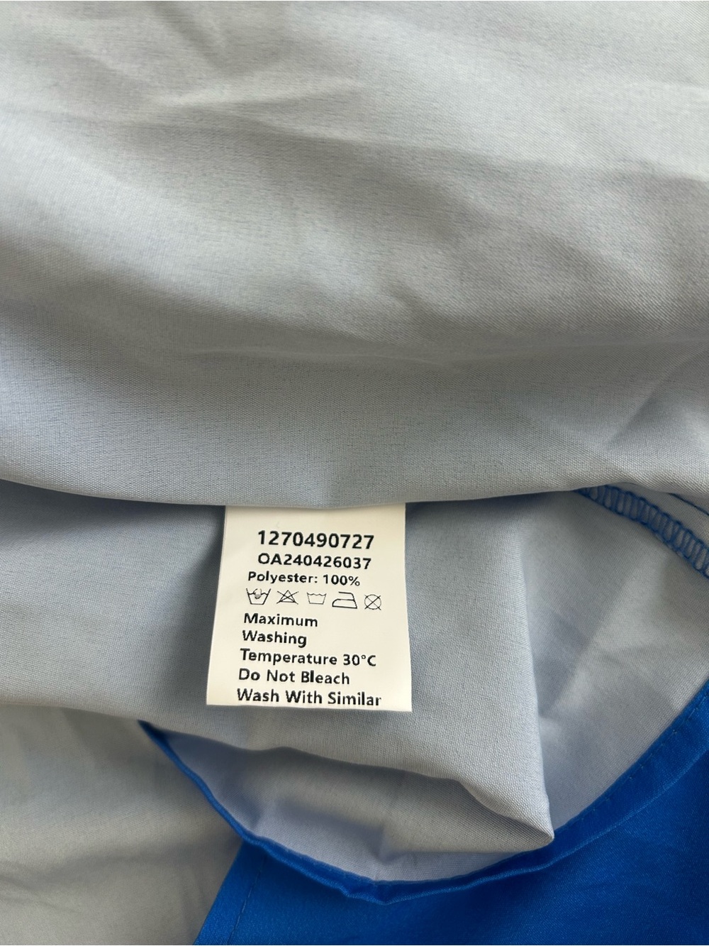COMMENSE Sz M Backless Cutout Cami Maxi Dress OMBRÉ BLUE LIGHTWEIGHT - Picture 12 of 13
